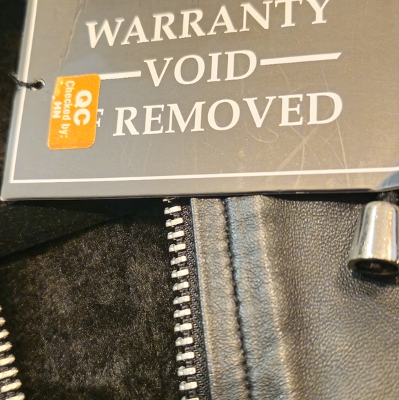 Grace Shearling Brand New With WARRANTY Tag Black Leather Size M WARRANTY - Picture 8 of 13